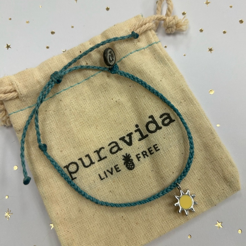 Pura Vida bracelet never worn brand new! Waterproof and durable!